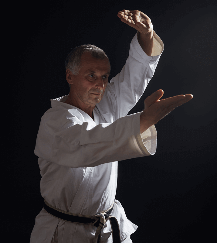 Martial Arts Lessons for Adults in Austin TX - Older Man