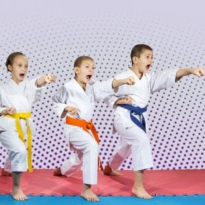 Martial Arts Lessons for Kids in Austin TX - Punching Focus Kids Sync
