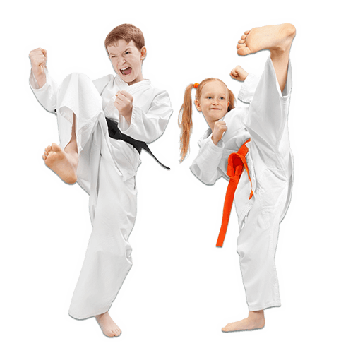 Martial Arts Lessons for Kids in Austin TX - Kicks High Kicking Together