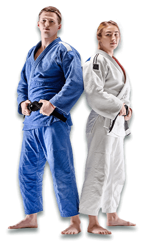 Brazilian Jiu Jitsu Lessons for Adults in Austin TX - BJJ Man and Woman Banner Page
