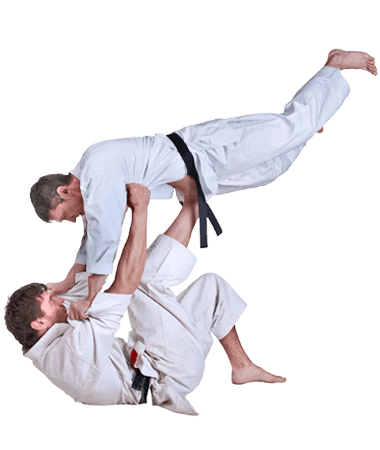 Brazilian Jiu Jitsu Lessons for Adults in Austin TX - BJJ Floor Throw Men